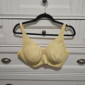 Seamless Light Yellow Wireless Bra - Women Intimates & Sleepwear